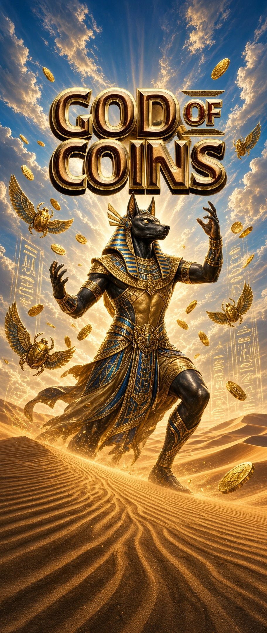 Προεπισκόπηση σελίδας συνεργάτη του God of coins